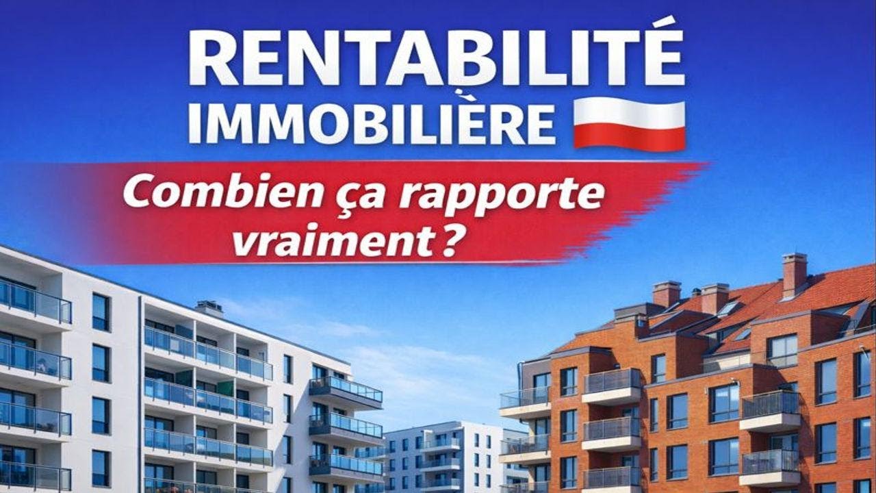Investir en Pologne, rentabilité locative brut  expliquée