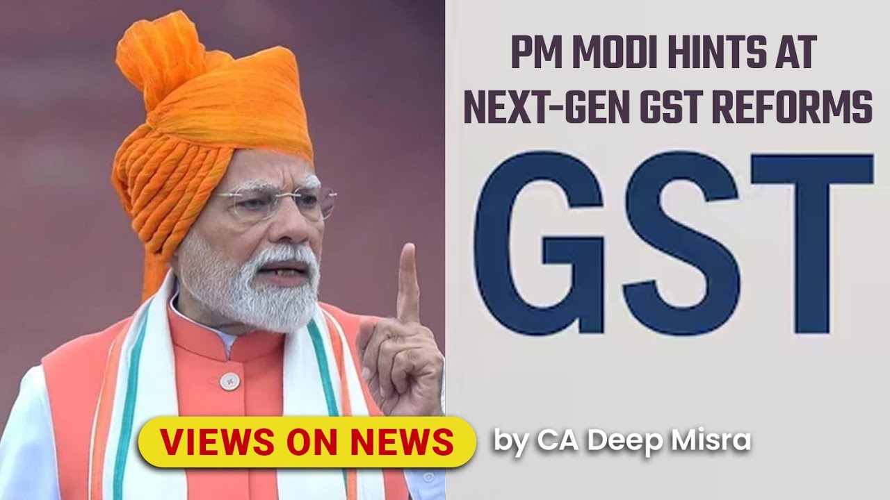 Views on News: PM Modi Independence Day'25 Speach at विचार प्रवाह-The Social Pulse by CA Deep Misra