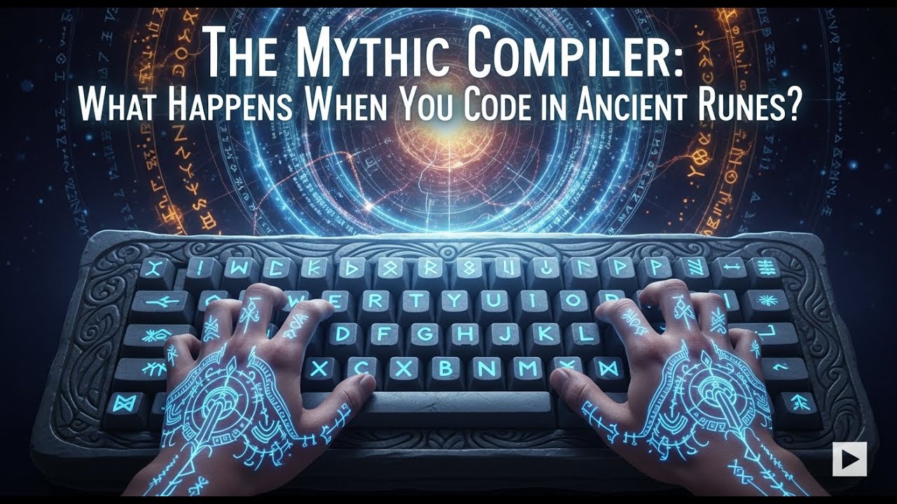 The Mythic Compiler: What Happens When You Code in Ancient Runes?