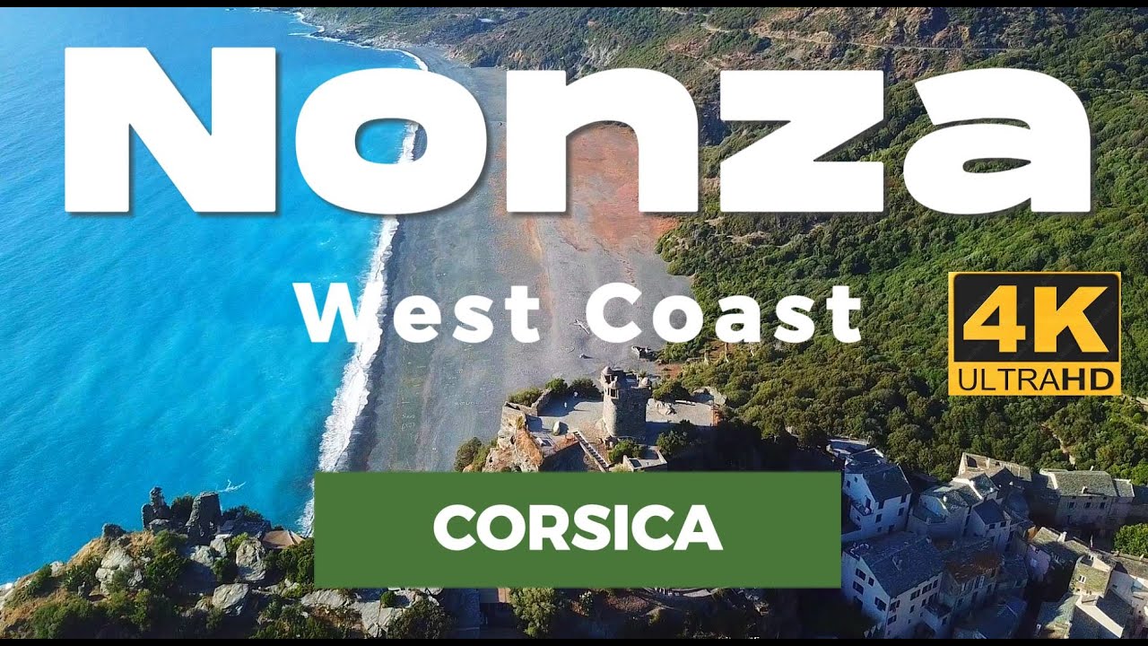 Nonza 4K | Corsica | Corse | Drone