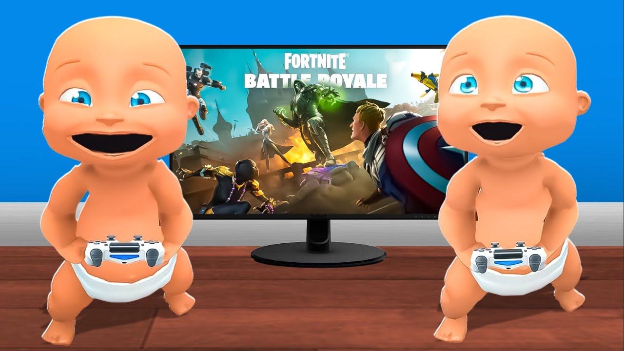 Baby Plays FORTNITE SEASON 4!