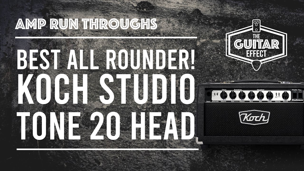 Koch Studiotone 20 Head. A great choice for home recording and gigging.
