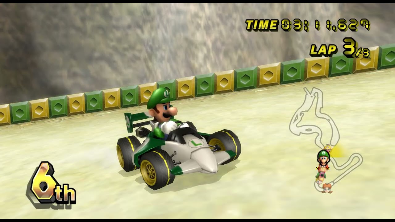 Mario Kart Wii - 150cc Star Cup Grand Prix (Luigi Gameplay, Sprinter) [HD 1440p 60fps]