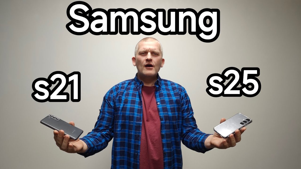 Samsung Galaxy s25 vs s21 Side-by-side camera comparison