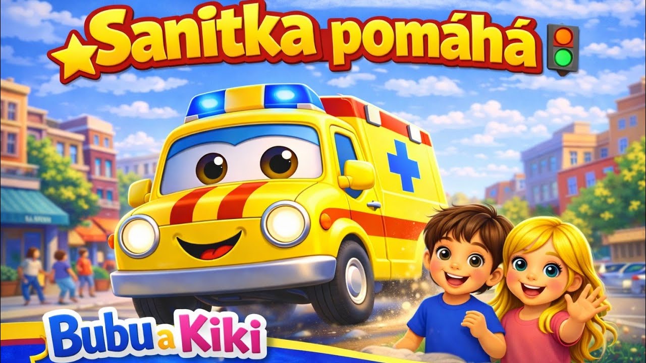 Sanitka pomáhá