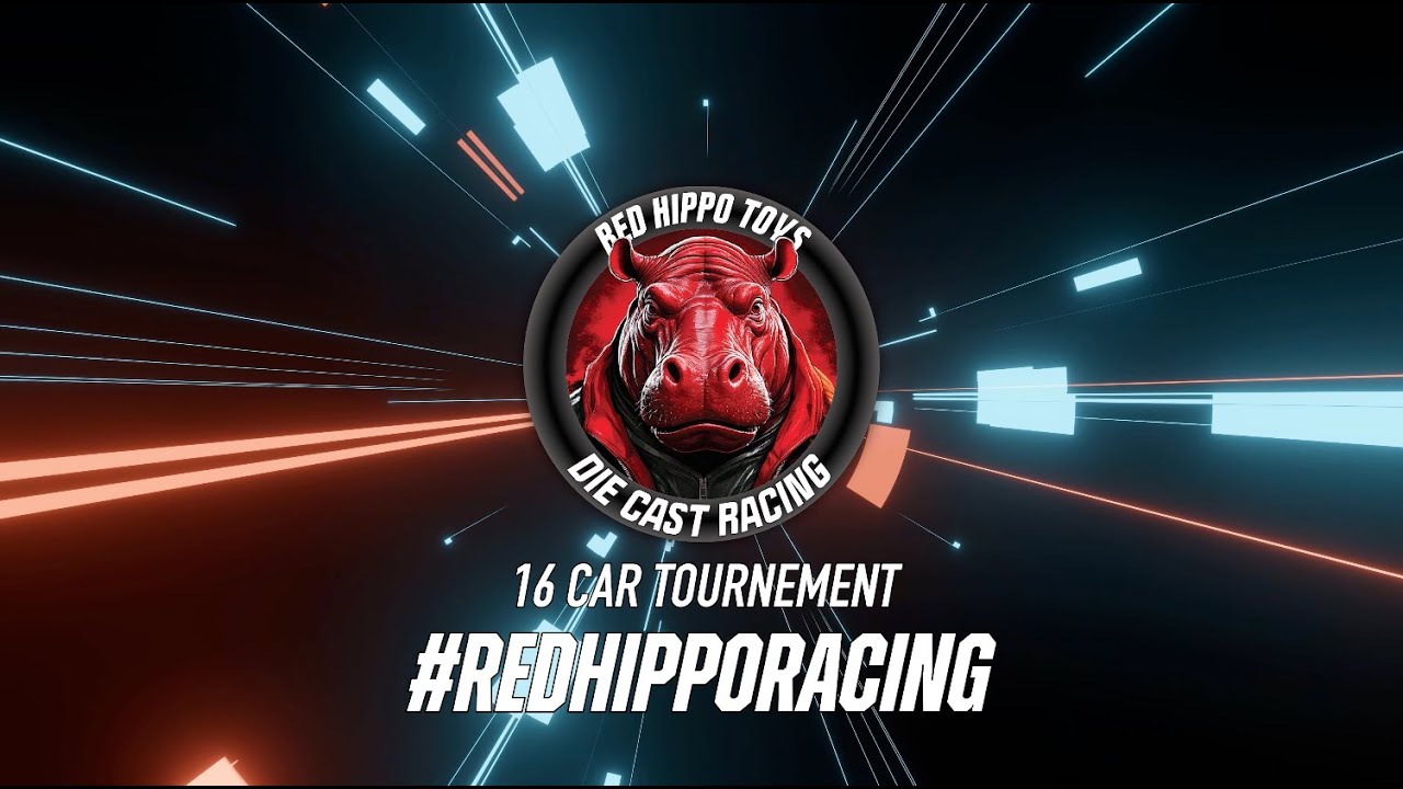 16 Car Bracket Tournament #redhipporacing #redhippotoys #hotwheels #diecastracing