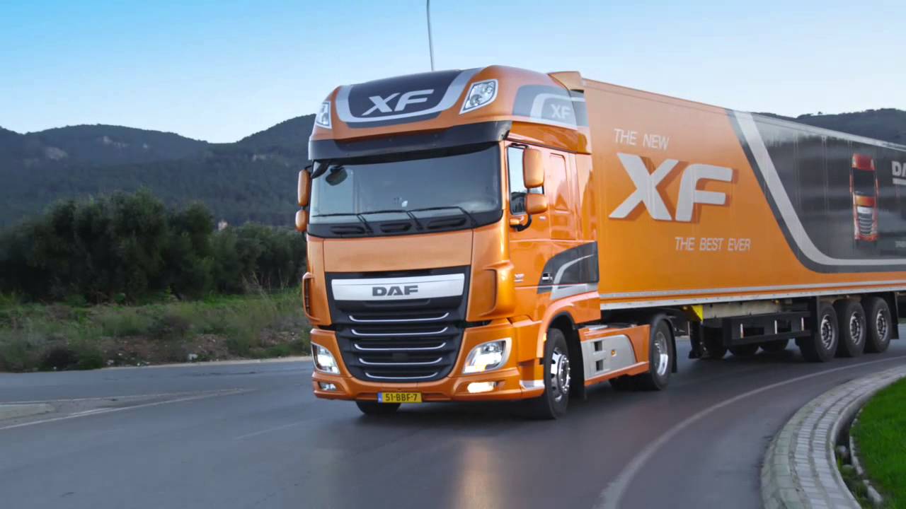 Press ride & drive new DAF XF in Malaga