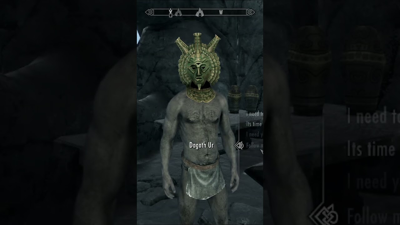 This better be Dagoth Ur-gent! #skyrim #dagothur #elderscrolls #gaming #games