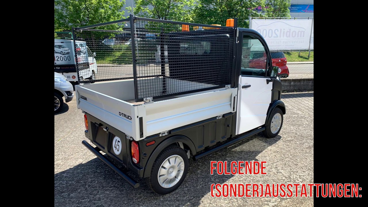 AIXAM PRO D-Truck ... steuerfreier Transporter ... jetzt über € 2.000,- sparen!