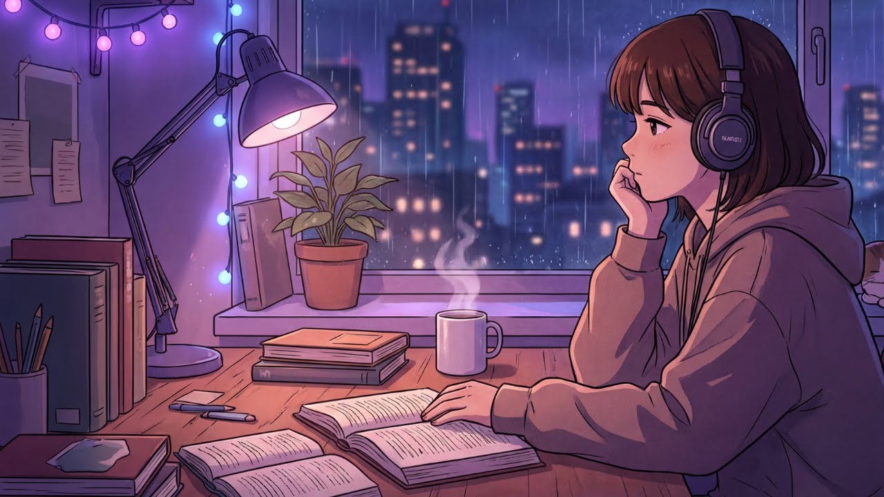Blue Rain 🌧️ Lofi Hip Hop Mix [Beats to Study / Relax / Sleep]