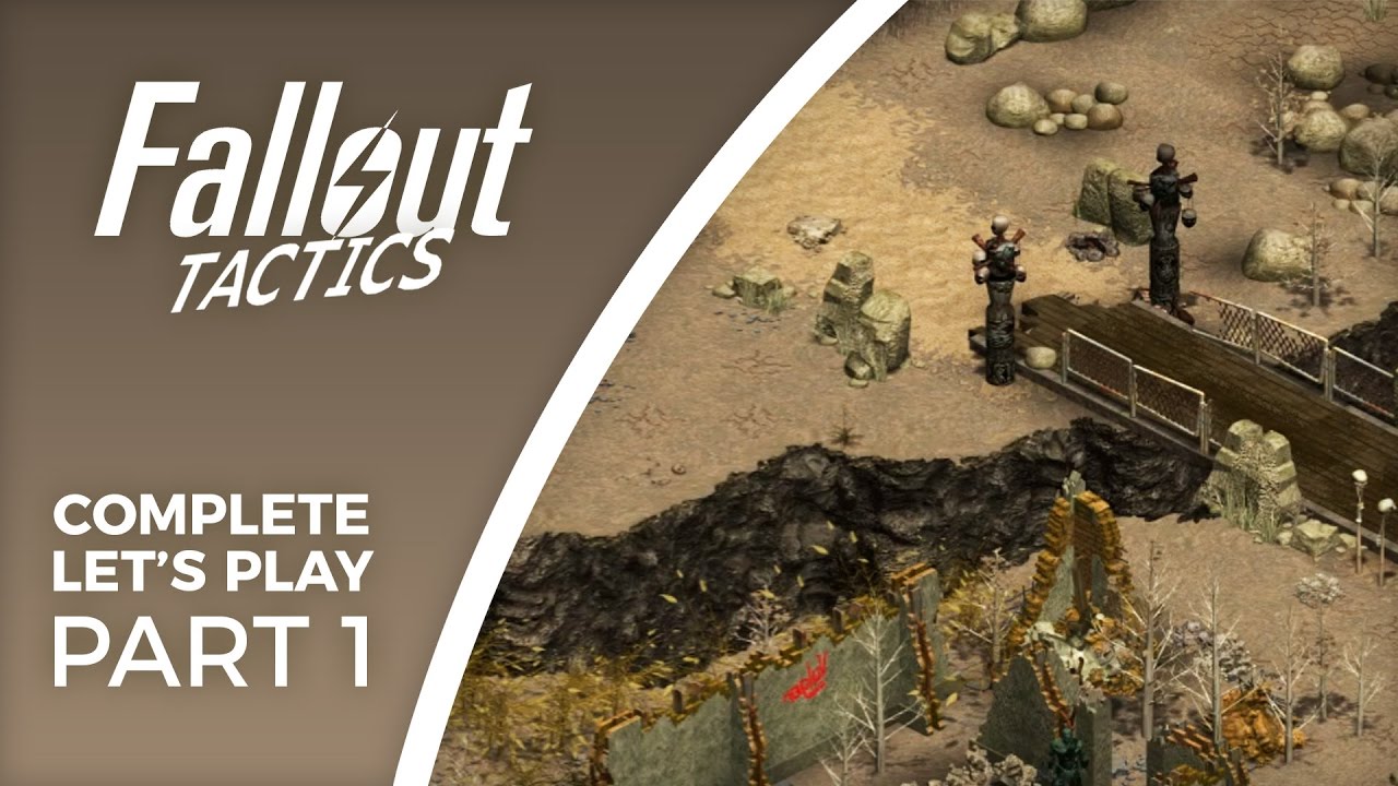 Let's Play Fallout Tactics Redux - Part 1 - Did they make it great?