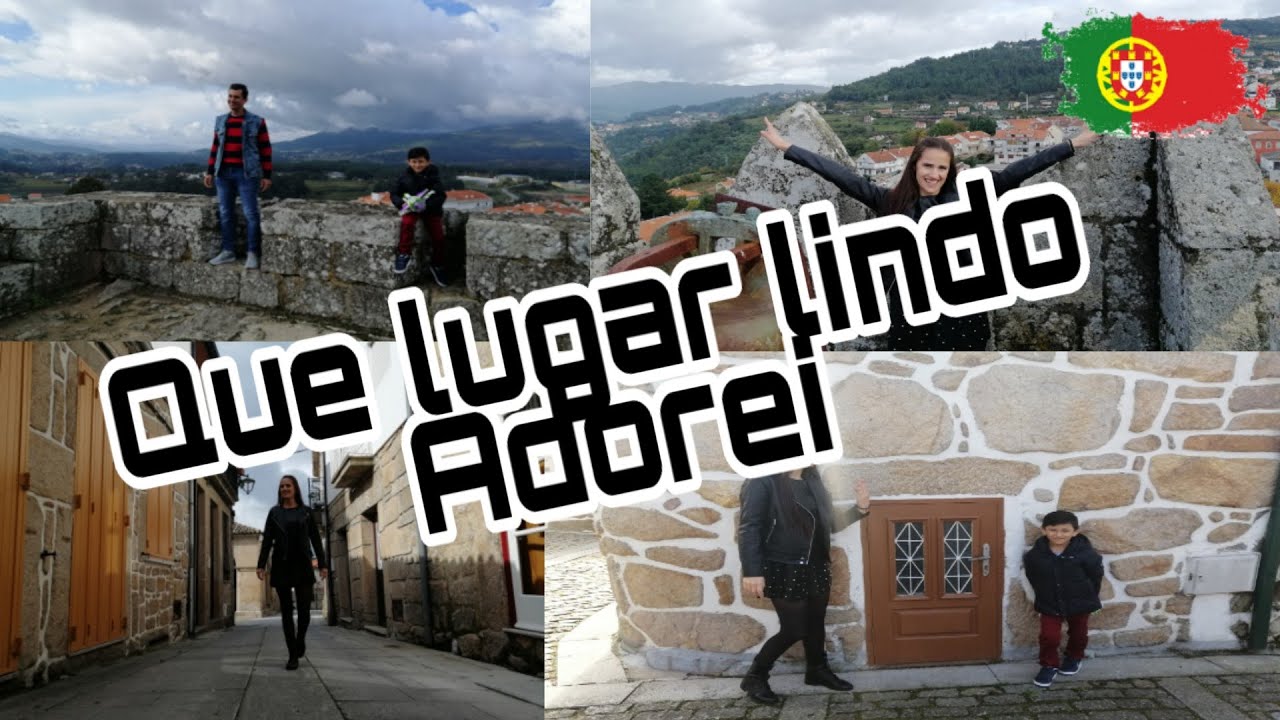Portugal e seus encantos conhecendo Melga&ccedil;o no interior de Portugal | Vlog's Vanessa
