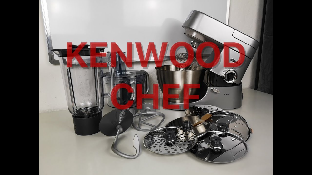 Unboxing KENWOOD CHEF KVC3150S Kitchenmixer I Küchenmaschine I Review and Settings I Einstellung