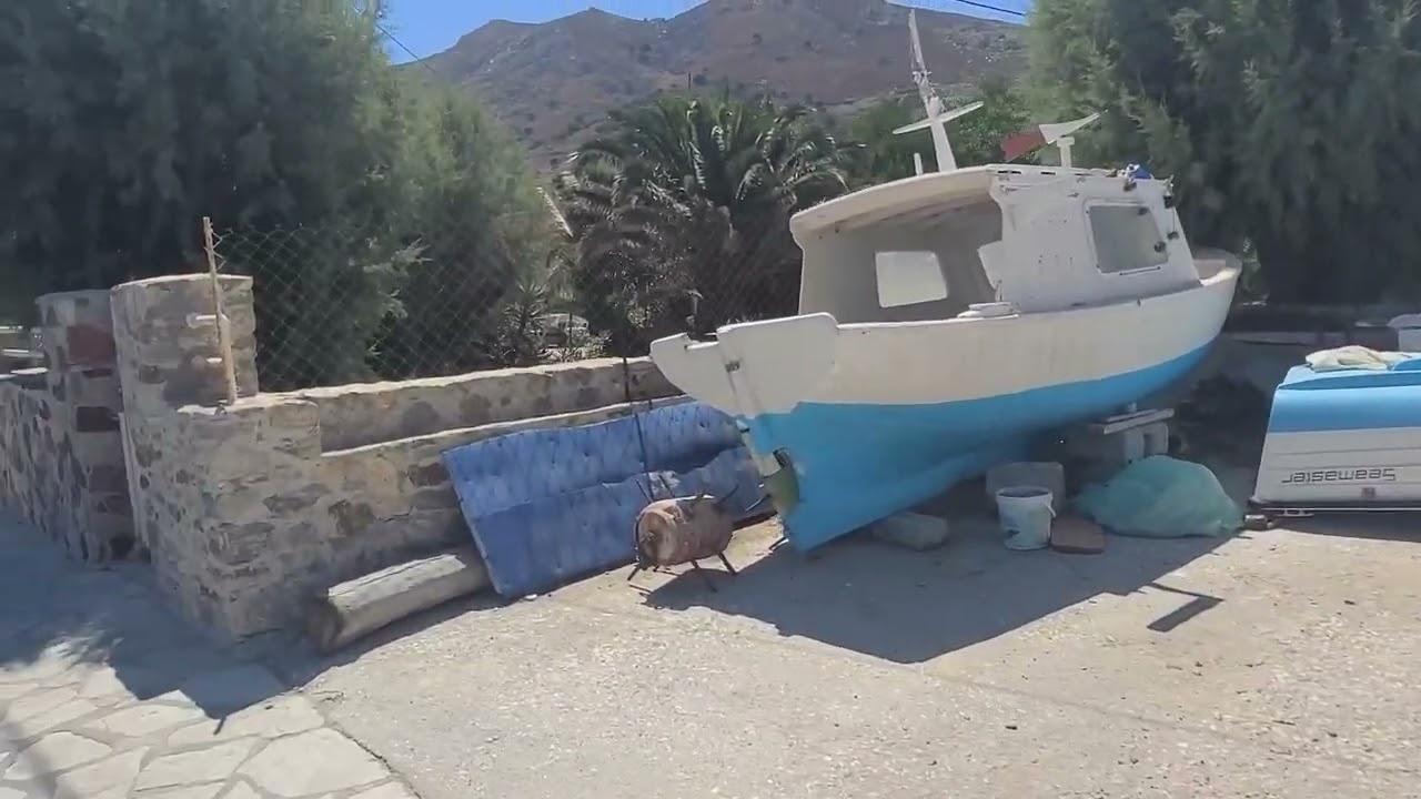 28/8/25 Our first day on Tilos Greece.