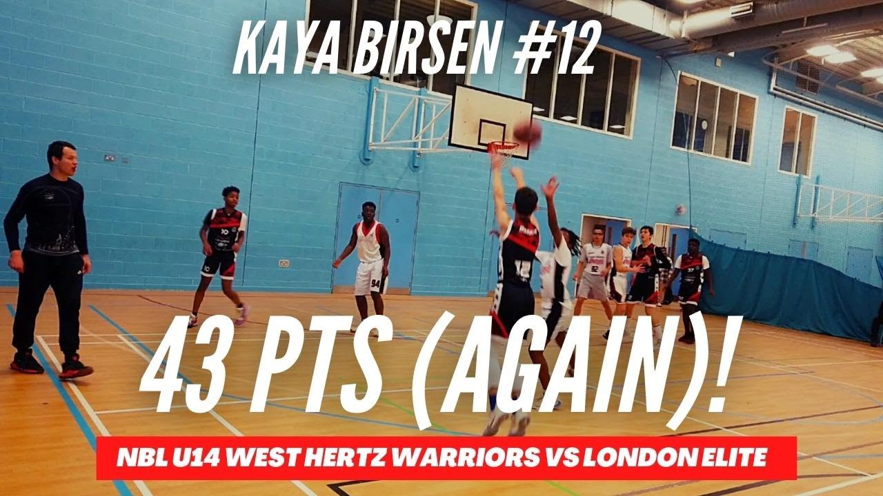 Kaya Birsen's 43 Points vs West Herts Warriors @ NBL U14 Boys 2021/22 Game 5 Highlights