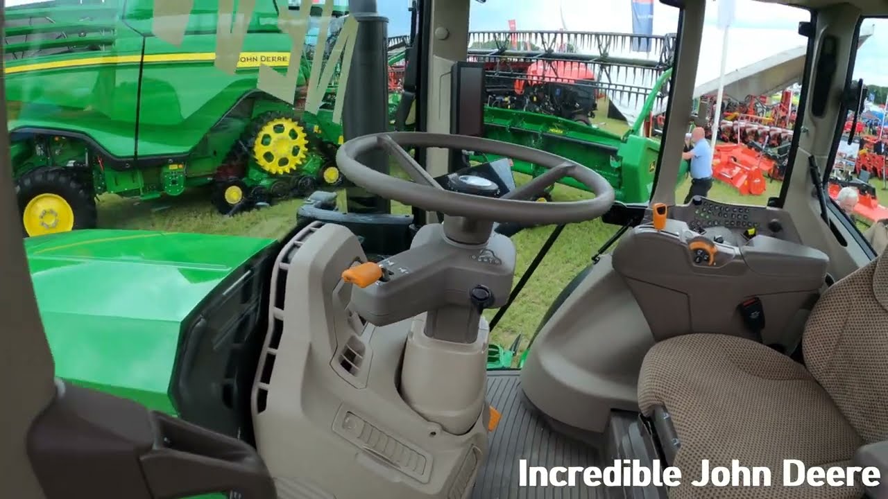 new 2025 John Deere 6M 185 Diesel Tractor (185/205 HP) Debut at Cereals #johndeere6m