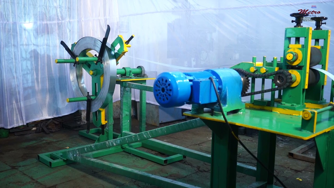 GYPSUM ULTRA CHANNEL ROLL FORMING MACHINE METRO ENGINEERING WORKS HYDERABAD.