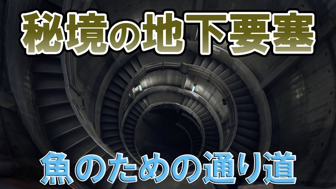 東京秘境の地下要塞【白丸ダム魚道】