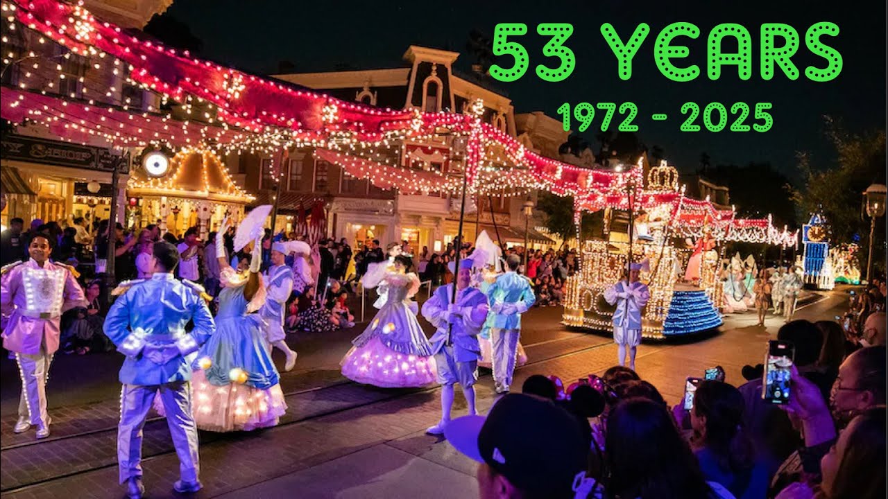 The Main Street Electrical Parade • 53rd anniversary • 2025
