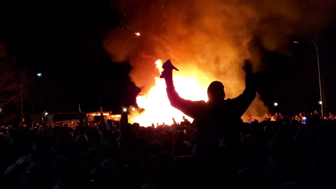Army Navy Pep Rally, Bonfire, Fireworks, Spirit Band, Rablerousers at West Point 12-6-23