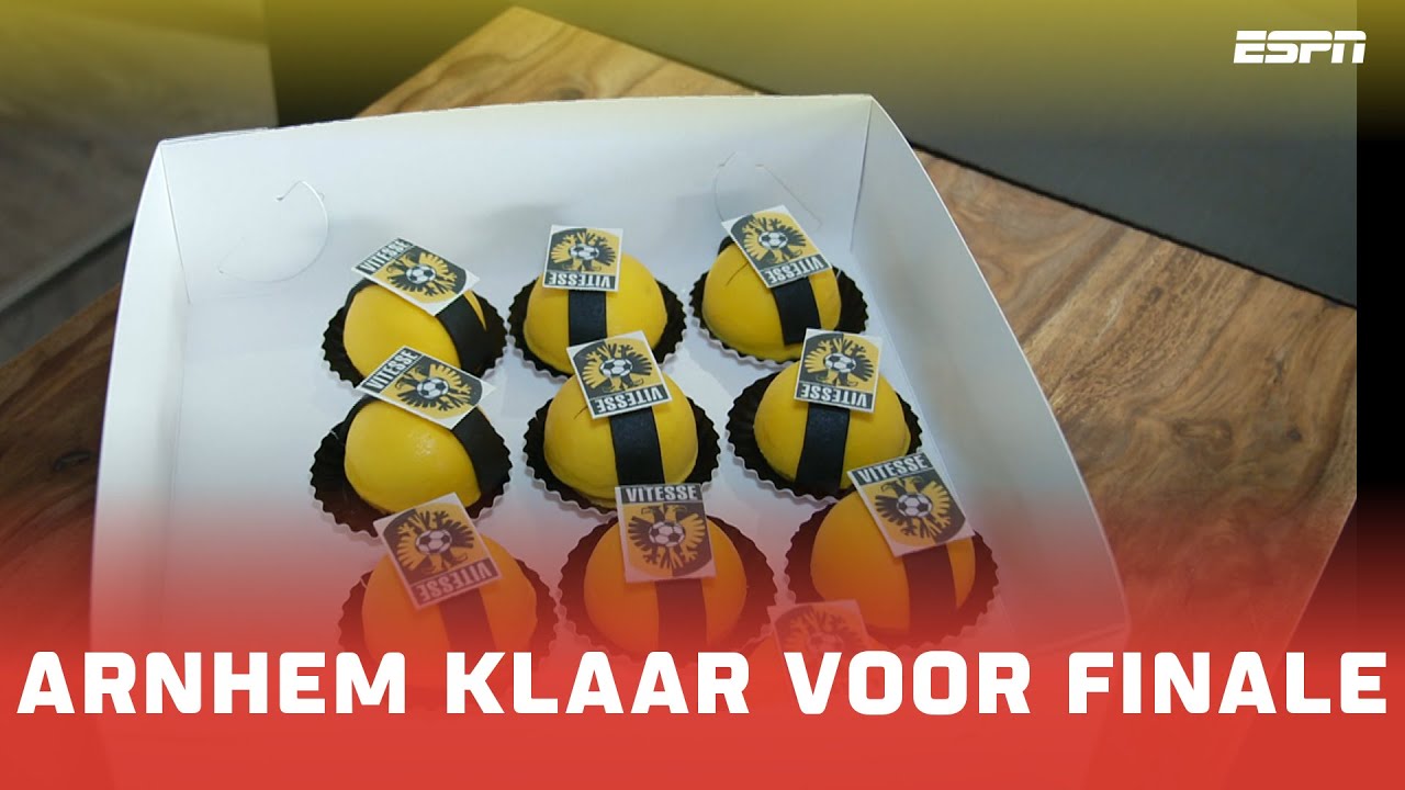 Vitesse-gebak en zwart-gele frietjes | TOTO KNVB Beker | Ajax - Vitesse