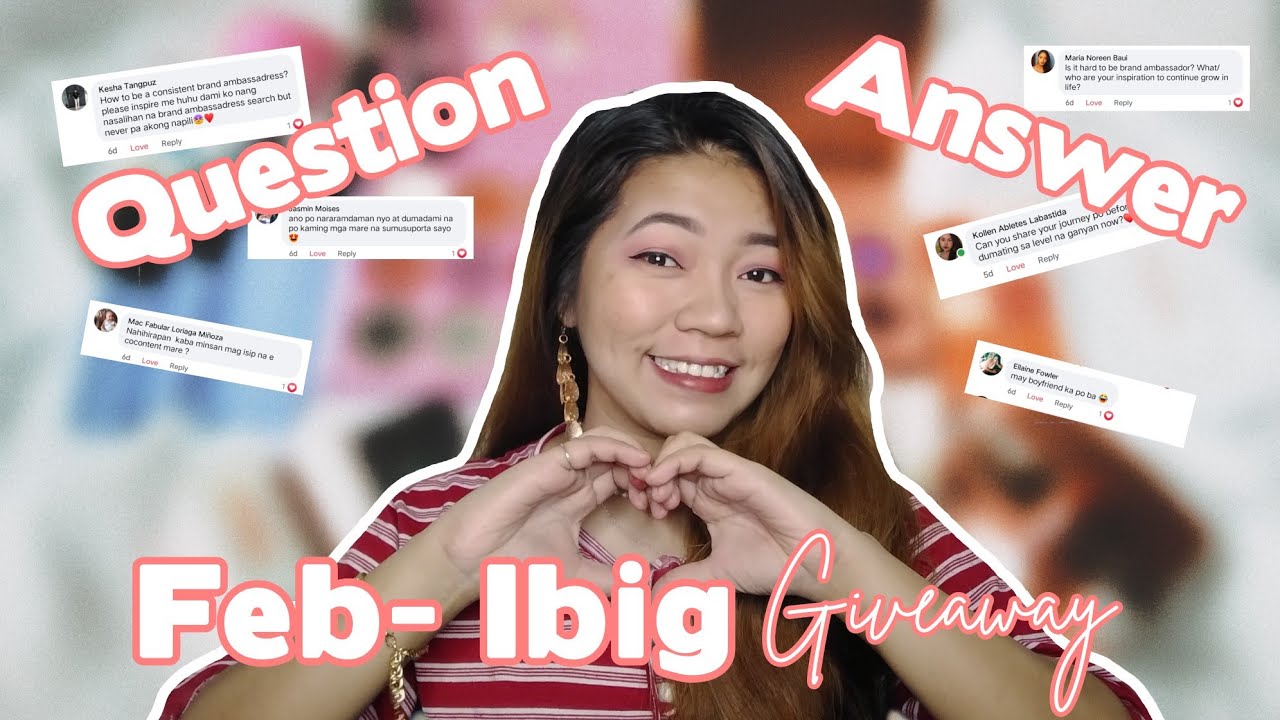 Q&A + Feb-Ibig Giveaway | Mareng Vic