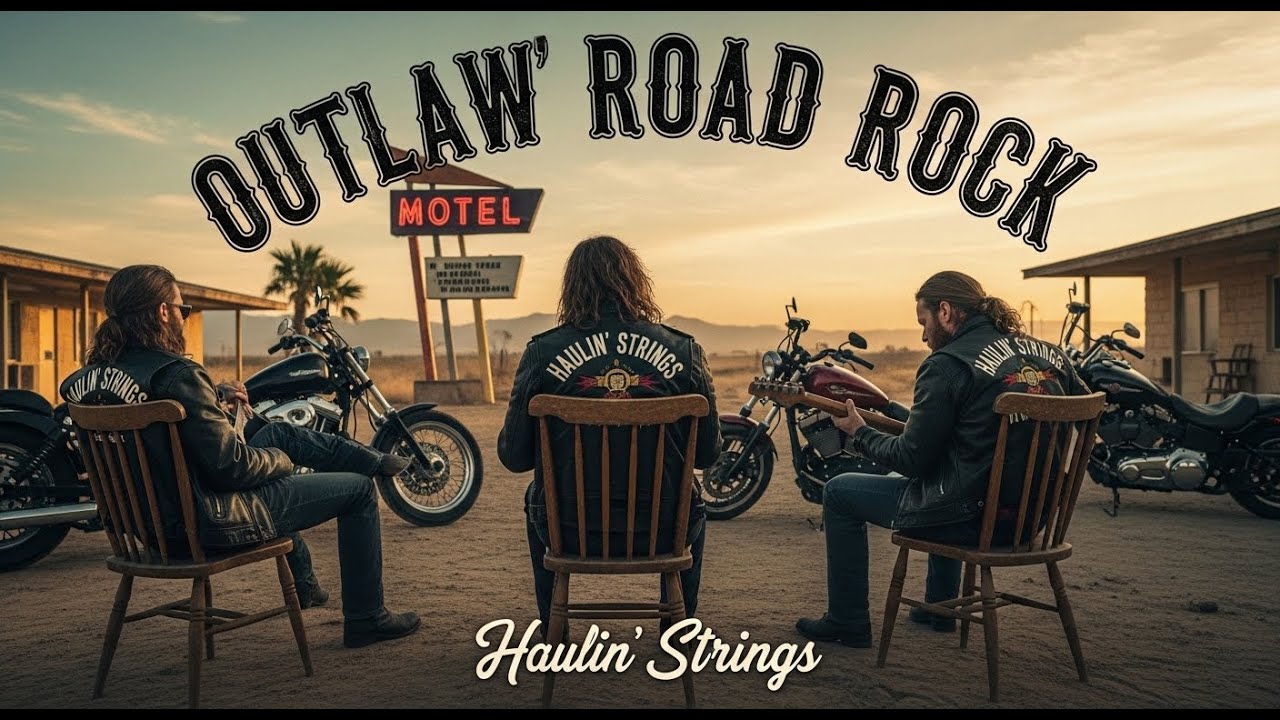 Whiskey-Stained Horizon ☠️ Faded Signs | Keep It Moving #OutlawRock #EndlessMiles