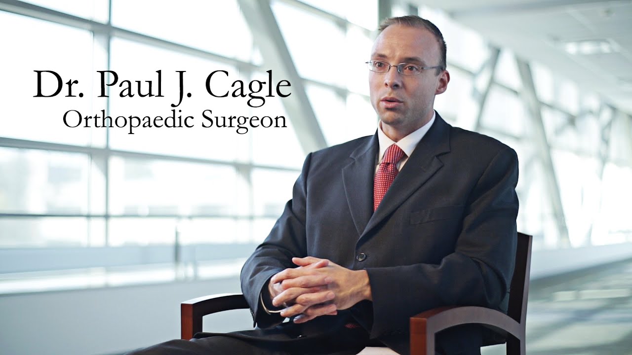 Orthopedic Surgeon Dr. Paul Cagle, specializing in shoulder - SIU SOM