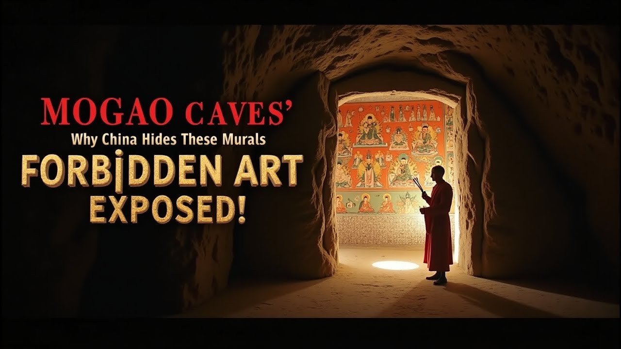 Zakazana sztuka w jaskiniach Mogao: dlaczego Chiny ukrywają te murale!