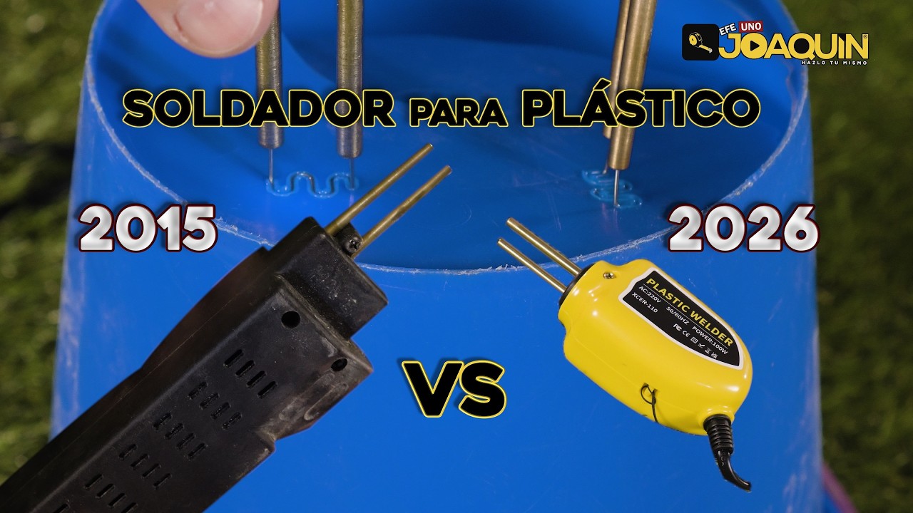 NUEVO SOLDADOR PARA PLASTICOS  ¿MERECE LA PENA?