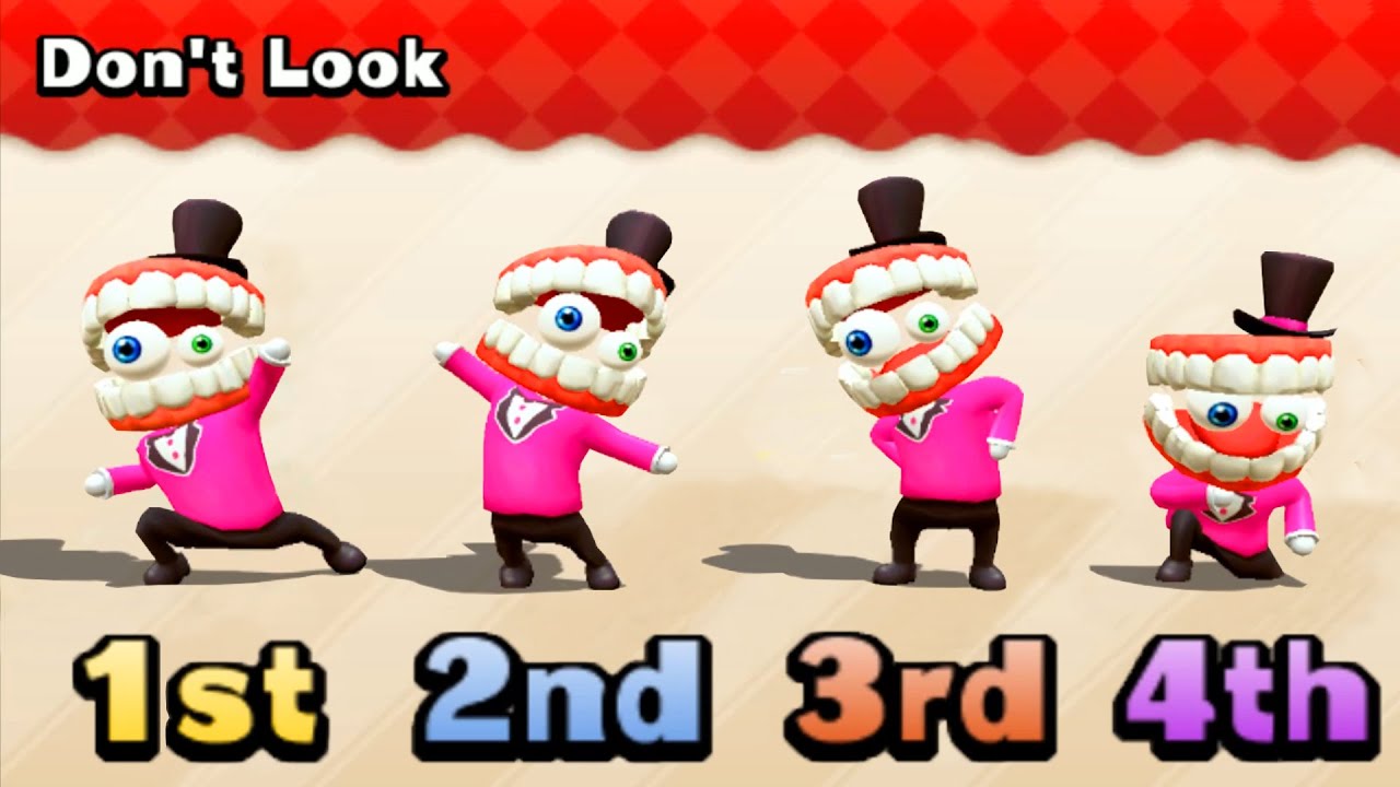 Mario Party The Top 100 Minigames - Caine Vs Peach Vs Luigi Vs Wario (Master Difficulty)