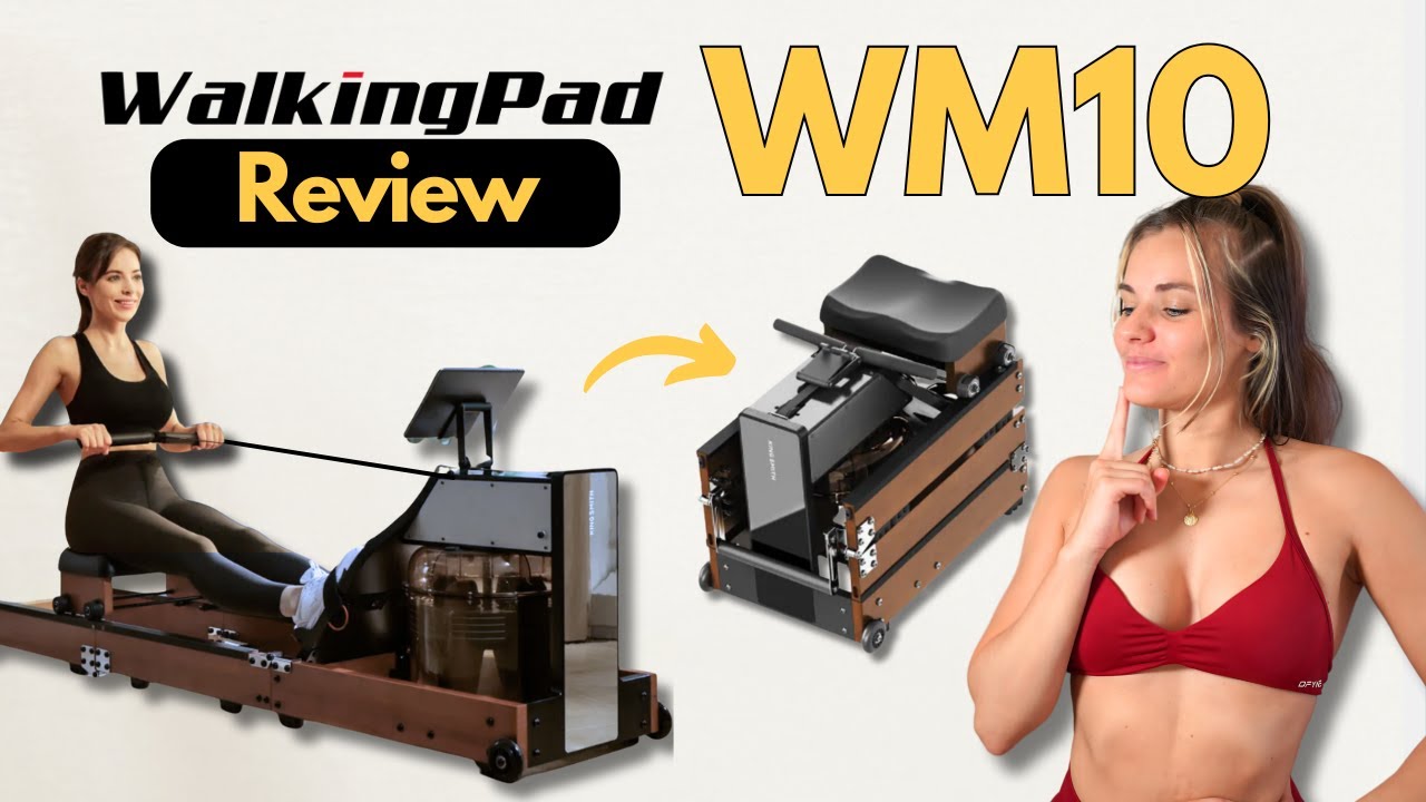 KingSmith WM10 The best Foldable Water Rowing Machine | Review