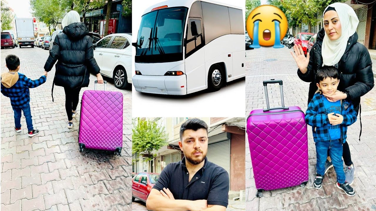 راح سافر ✈️ مع امي // شوفو رد فعل نزار .... 🤔