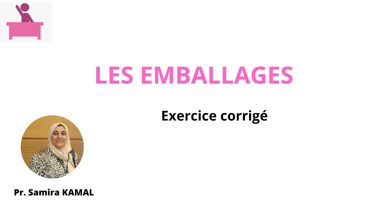 Comptabilité générale : Les emballages