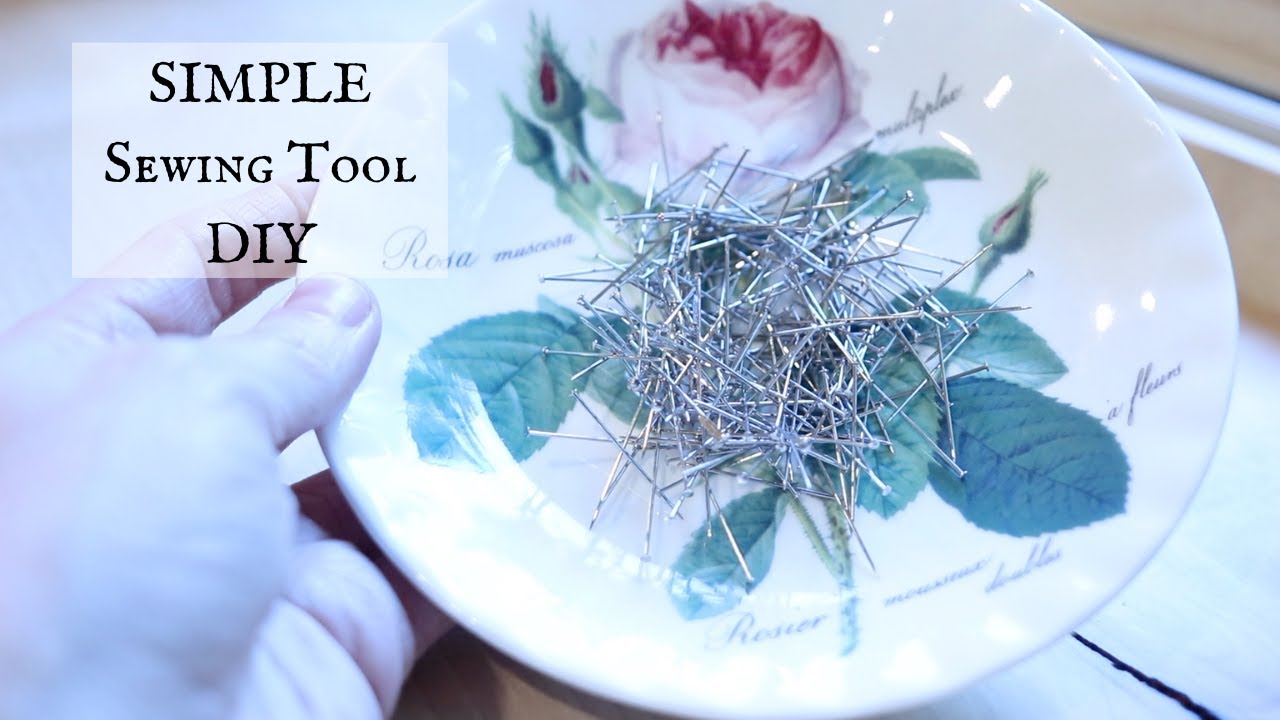 SIMPLE DIY SEWING TOOL IDEA | DIY magnetic pin holder