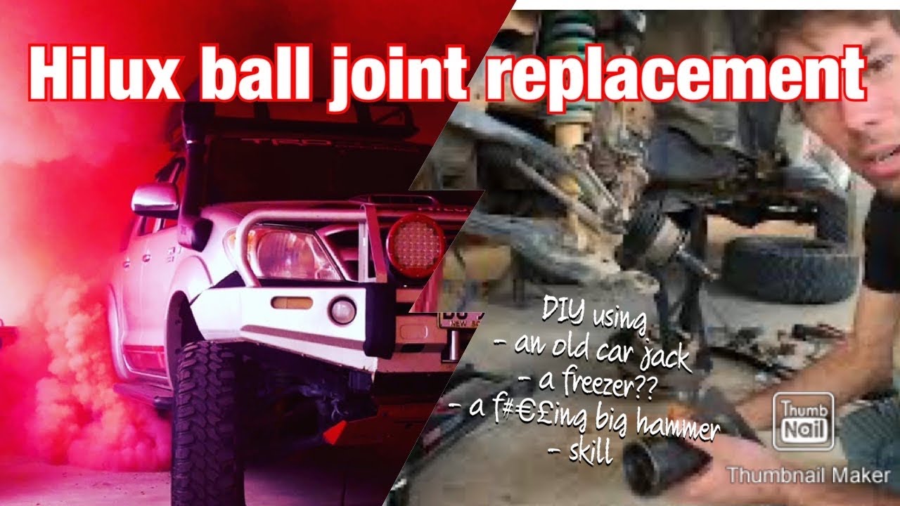 Hilux ball joint replacement guide - kun26 n70 + prado