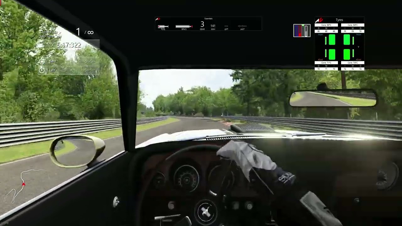 Assetto Corsa Ford Mustang MACH 1 Nordschleife