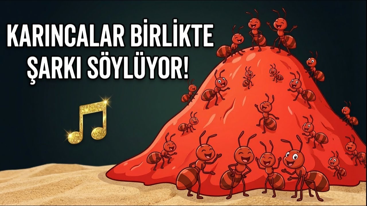 Karıncalar Hep Birlikte | Eğitici Çocuk Müziği