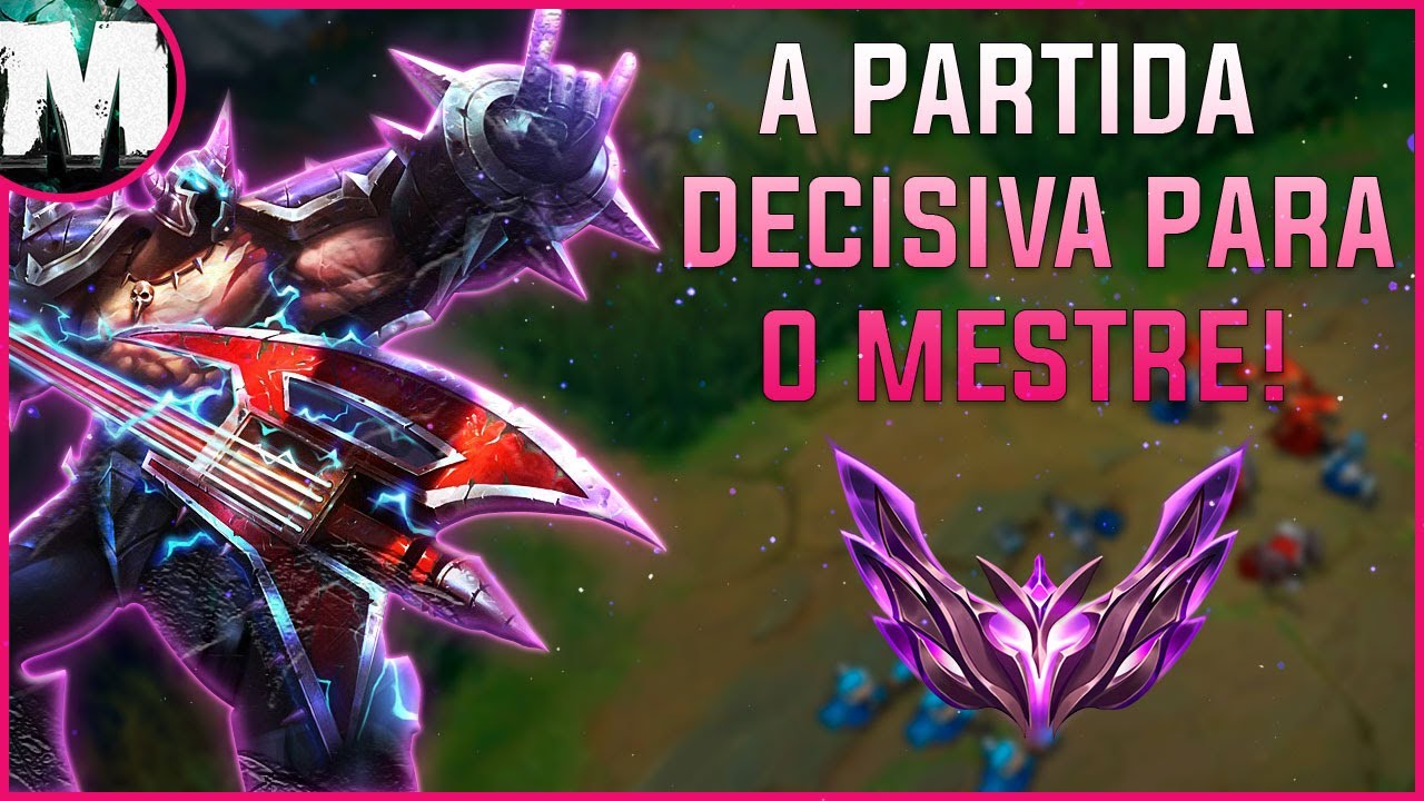 A DECISIVA PARTIDA PARA IDA AO MESTRE ONLY MORDEKAISER!!! | TOP 1 MORDEKAISER BR - MUCK FORDEKAISER