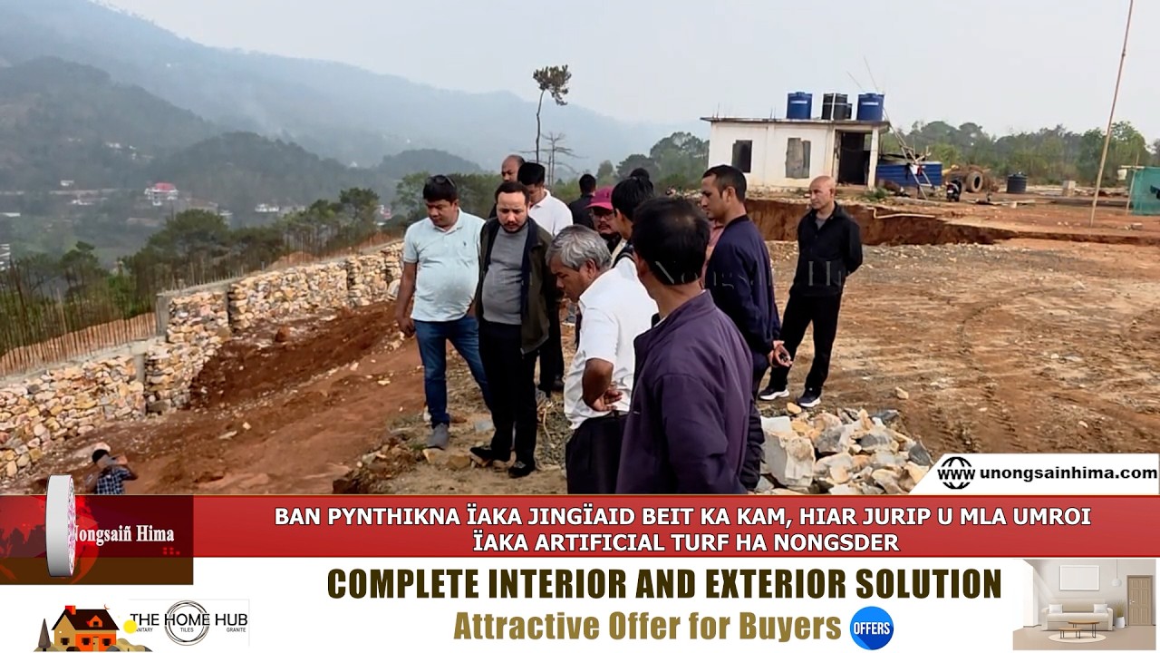 BAN PYNTHIKNA ÏAKA JINGÏAID BEIT KA KAM, HIAR JURIP U MLA UMROI ÏAKA ARTIFICIAL TURF HA NONGSDER