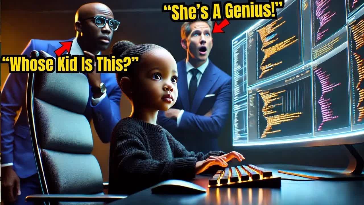 CEO Panics Over System Crash—Janitor’s Kid Walks In and Shocks the Room