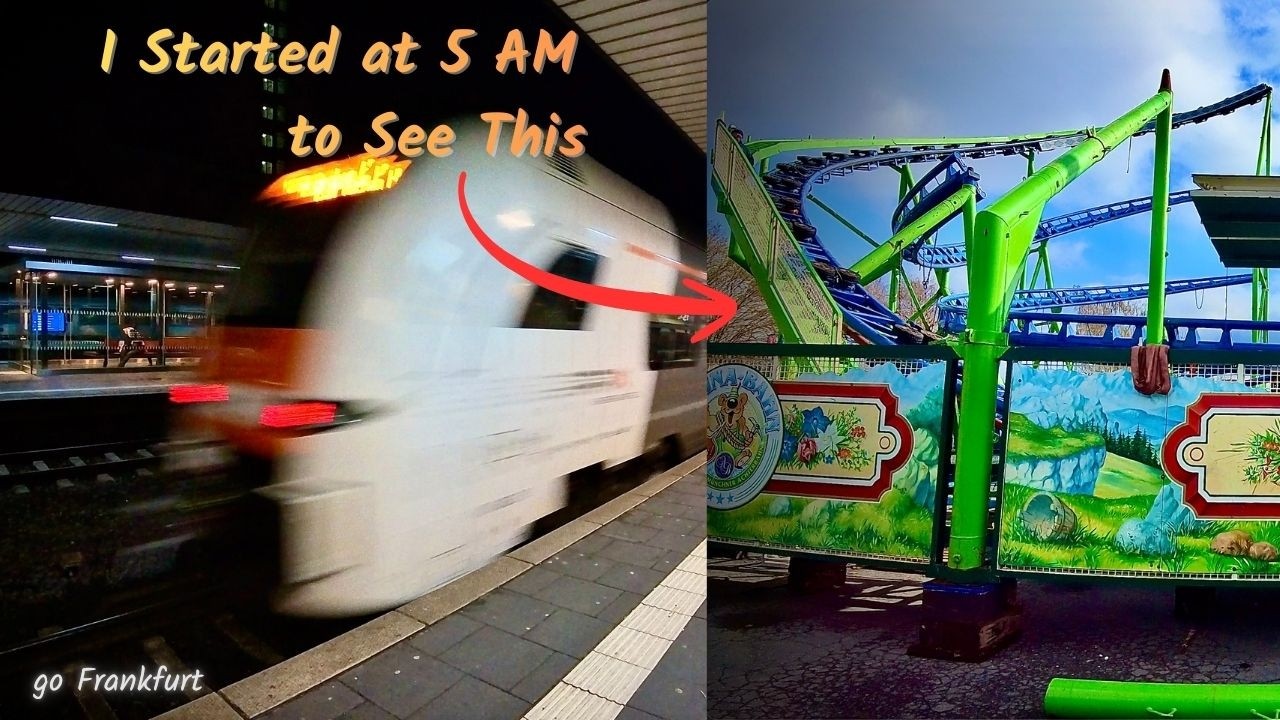I Started at 5 AM to See This! 🚄 Alpina Bahn Setup: Dippemess Frankfurt 2026 🏗️