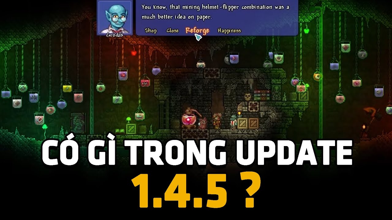 Siêu Tổng Hợp Trong BIG UPDATE MỚI trong TERRARIA 1.4.5