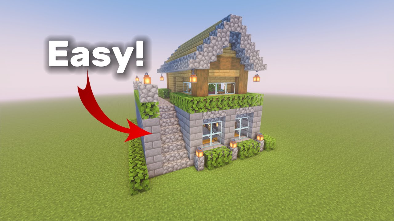 Minecraft: Ultimate Starter House Base Tutorial 