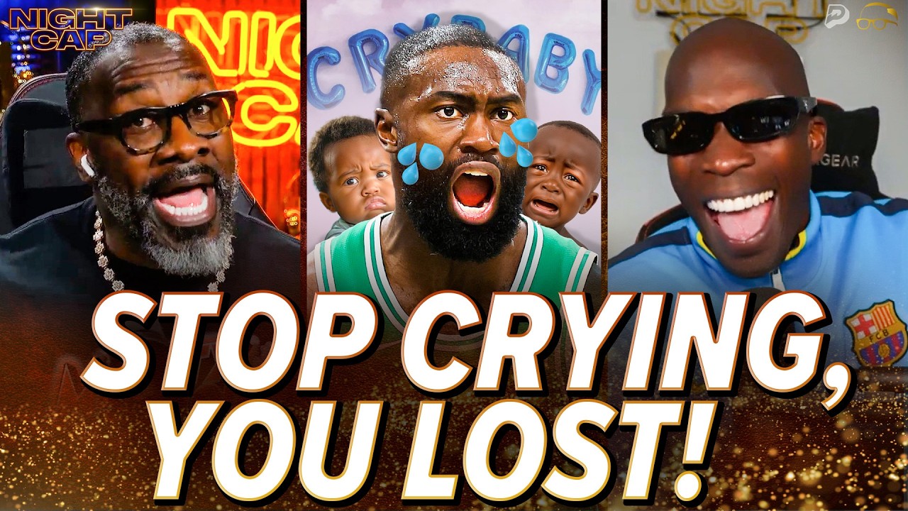Unc & Ocho GRAB TISSUE for Jaylen Brown CRYING about Embiid FLOPPING instead of CHOKING! | Nightcap