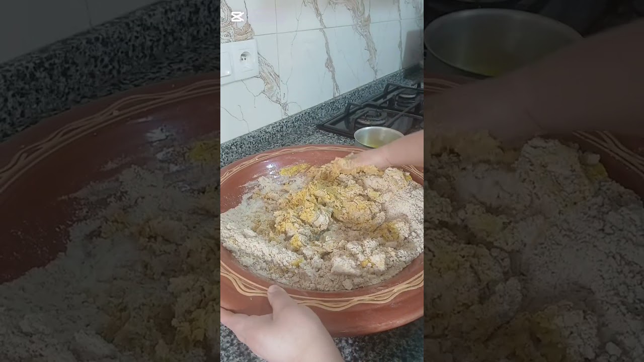 شباكية رائعة جدا بدون دلك معلكة لذيذة 😋 هشيشة مع طريقة للتشباك  الجزء الاول 