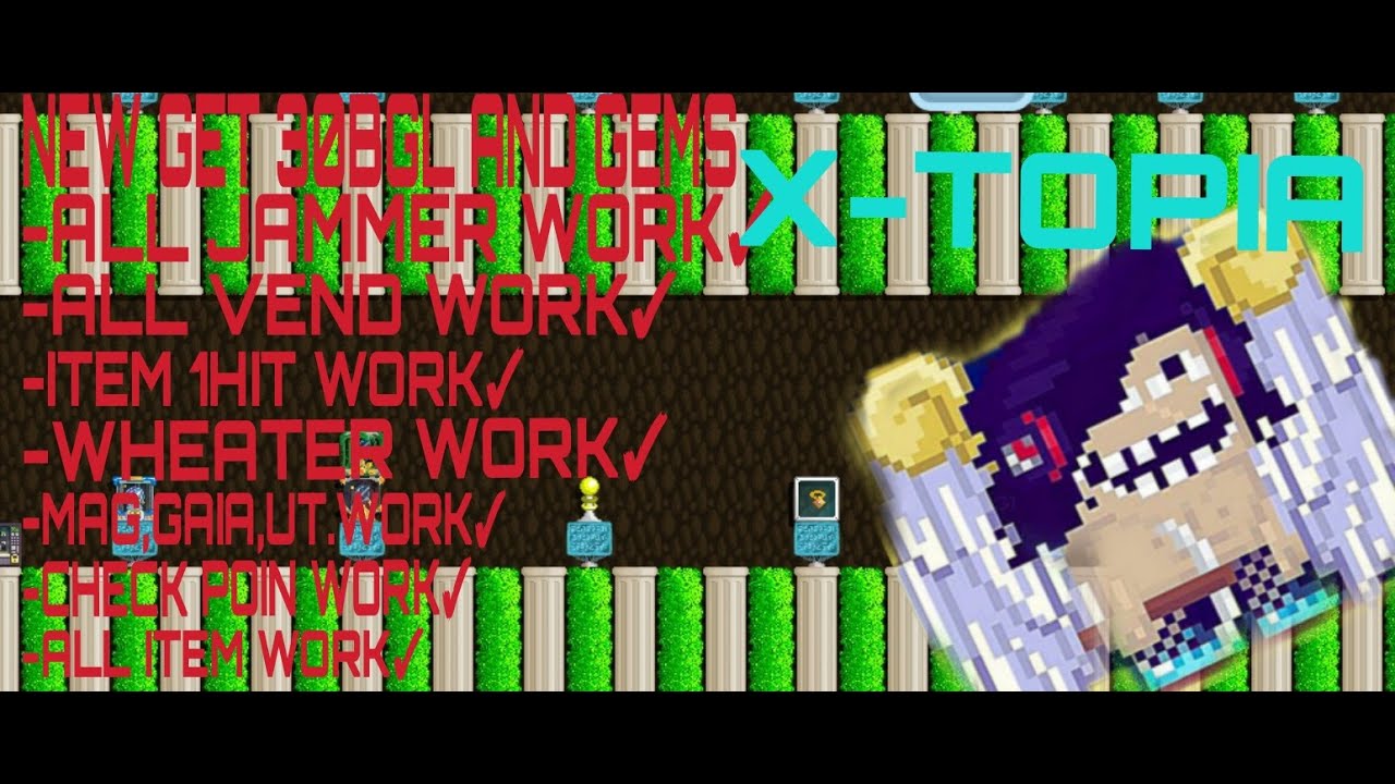GTPS TERBARU TER GG ALL WORK 3.90 (X-TOPIA)🔥🔥