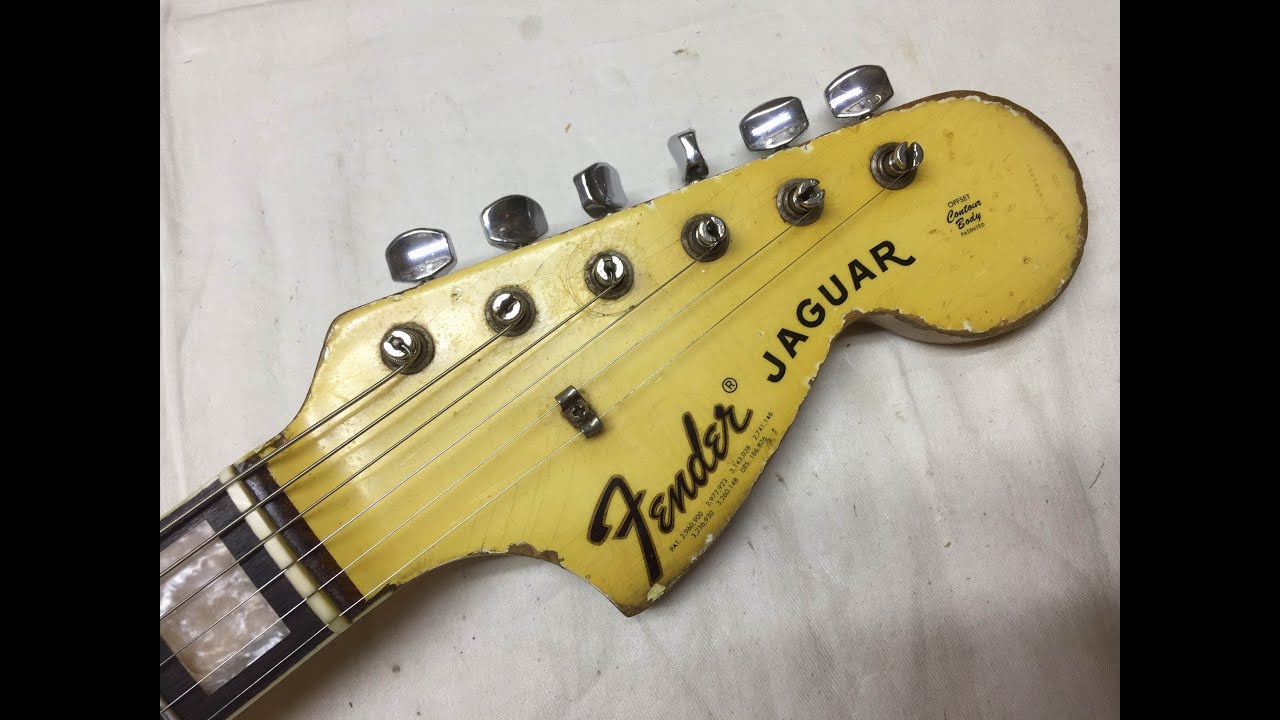 Fender Jaguar 1966 Леонида Федорова, гр. АукцЫон