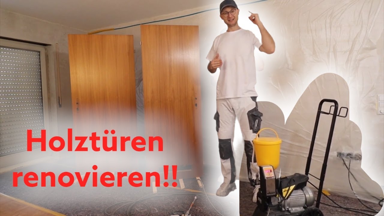 Alte Holztüren renovieren statt neu kaufen !!