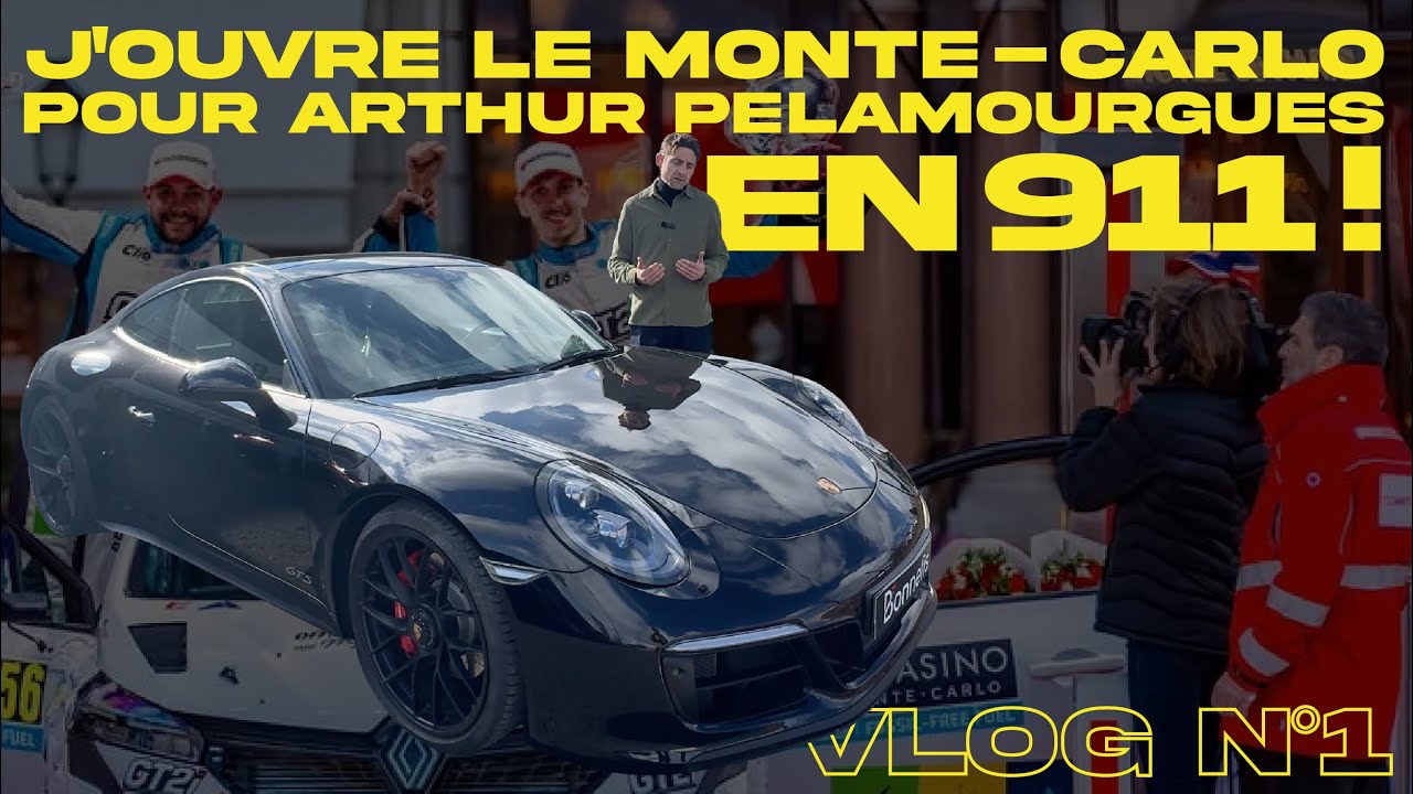 J'ouvre le MONTE CARLO en PORSCHE 911